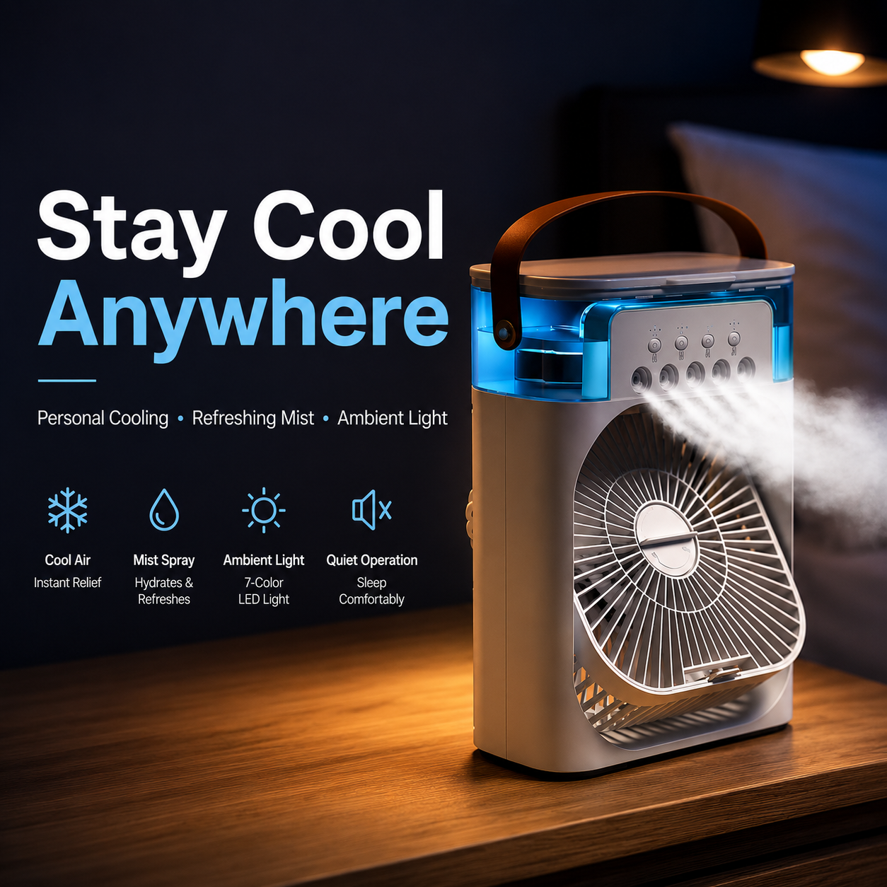 BreezeCube™ Personal Air Cooler
