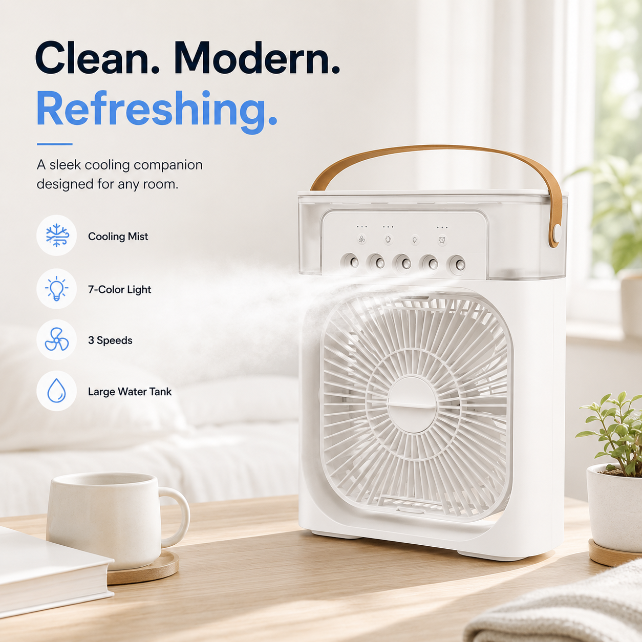 BreezeCube™ Personal Air Cooler
